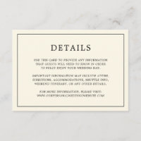 Monogramme à crème simple Mariage élégant