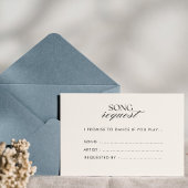 Carte D'accompagnement Motif à carreaux rétro de vieille fortune Demande