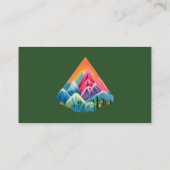 Carte D'accompagnement Mountain Adventure Attend Les Tickets De Raffle De (Dos)