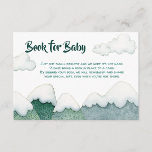 Carte D'accompagnement Mountain Adventures Book for Baby Card