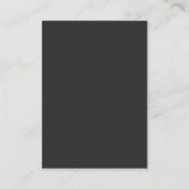 Carte D'accompagnement Mountain Sketch Mariage QR Code Website RSVP (Dos)