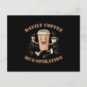 Carte D'accompagnement Mugspiration quotidienne du café (Dos)