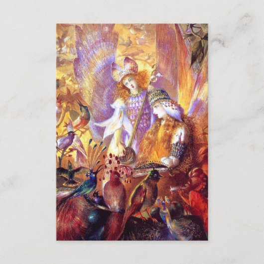 Carte D'accompagnement Musique de Fée (Devant)