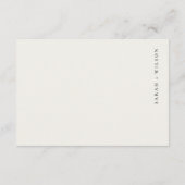 Carte D'accompagnement Napa Valley Vineyard Paysage Réception de mariage (Dos)