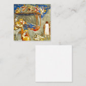 Carte D'accompagnement Nativité Naissance de Jésus (Devant / Derrière)