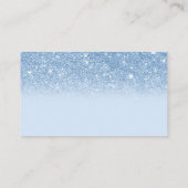 Carte D'accompagnement Navy Baby Blue Parties scintillant C'est un petit (Dos)