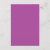 Carte D'accompagnement Neon Sign Vegas Mariage QR code Online RSVP (Dos)