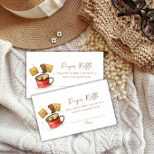 Carte D'accompagnement Neutral S'more Fun Diaper Baby shower Raffle