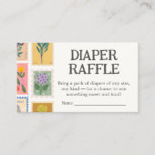 Carte D'accompagnement New Chapter Baby Shower Diaper Raffle (Devant)