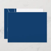 Carte D'accompagnement Noah Mark Tallit Réception Bar Mitzvah (Devant / Derrière)