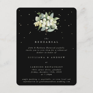Carte D'accompagnement Noces de Sureau noir + Eucalyptus répétition de ma