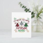 Carte D'accompagnement Noël (Debout devant)