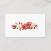 Carte D'accompagnement Noël Joyeux Petit Baby shower Déchet Raffle (Dos)