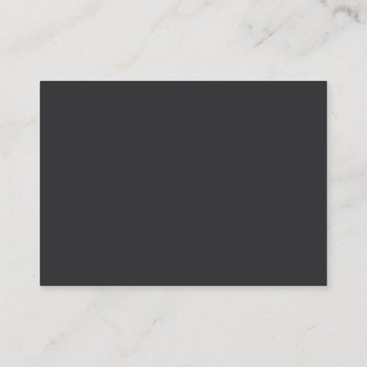 Carte D'accompagnement Noir & blanc Script moderne QR Code Mariage RSVP (Dos)