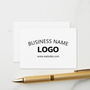 Carte D'accompagnement Nom d'entreprise modifiable, site Web et logo télé