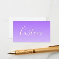 Nom du script curatif et Ombre violet clair modifi