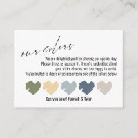 Nos couleurs Palette de couleurs Mariage Suggestio