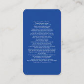 Carte D'accompagnement Notre-Dame, qui a la prière des noeuds (Dos)