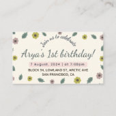 Carte D'accompagnement Notre Petit Un Tourne Un - Rejoignez le Fun! (Devant)