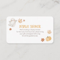 Notre petite exposition de douche pour bébé d'auto
