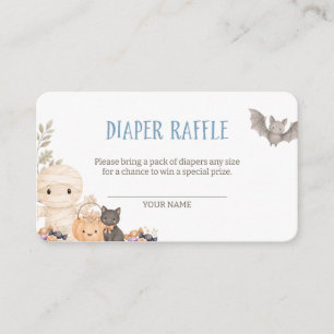 Carte D'accompagnement Notre petite loterie de couches Boo