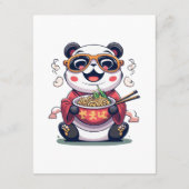 Carte D'accompagnement Nouilles de Panda (Dos)