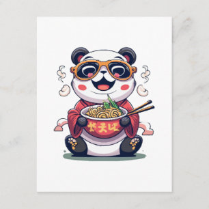 Carte D'accompagnement Nouilles de Panda