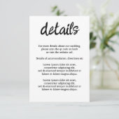 Carte D'accompagnement Nous Dirons Je Moo Vache Mariage QR Code (Debout devant)