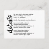 Carte D'accompagnement Nous Dirons Je Moo Vache Mariage QR Code (Devant)