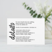 Carte D'accompagnement Nous Dirons Je Moo Vache Mariage QR Code (Debout devant)