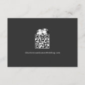 Carte D'accompagnement Nous Dirons Je Moo Vache Mariage QR Code (Dos)