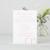 Carte D'accompagnement Nous faisons Mariage (Debout devant)