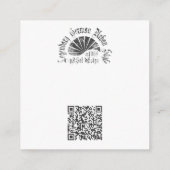 Carte D'accompagnement Nous le faisons - Embrasser un couple sur un pré (Dos)