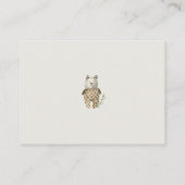 Carte D'accompagnement Nous Pouvons Attendre Assez Mignonne Chaudron Boho (Dos)