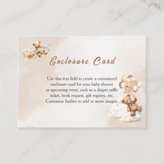 Carte D'accompagnement Nous pouvons attendre Boho Baby shower neutre genr (Devant)