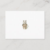 Carte D'accompagnement Nous Pouvons Attendre De Près Boho Diaper Raffin E (Dos)