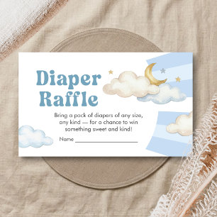 Carte D'accompagnement Nous sommes au septième ciel Baby Shower Jeu de Lo