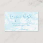 Carte D'accompagnement Nous sommes sur Cloud Neuf Baby shower Déchets Raf (Devant)