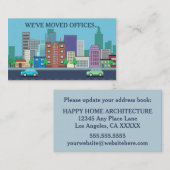 Carte D'accompagnement Nouveau changement d'adresse d'Office (Devant / Derrière)