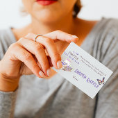 Carte D'accompagnement Nouveau chapitre Débuter Brunch Baby shower de fra