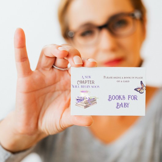 Carte D'accompagnement Nouveau chapitre Débuter Brunch Baby shower de fra