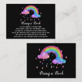 Carte D'accompagnement *~* Nuages Pluie gouttes Arcs-en-ciel Apportez un  (Devant / Derrière)