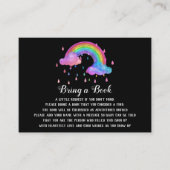 Carte D'accompagnement *~* Nuages Pluie gouttes Arcs-en-ciel Apportez un  (Devant)