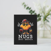 Carte D'accompagnement Nuggets Croustillants Pas de Drogue (Debout devant)