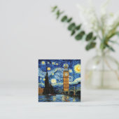 Carte D'accompagnement Nuit étoilée Big Ben Londres Angleterre (Debout devant)