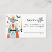 Carte D'accompagnement Nutcracker Baby shower de Noël Déchets Raffin (Devant)