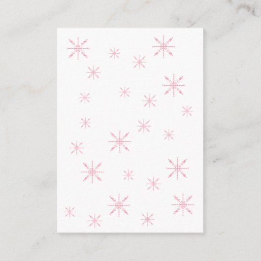 Carte D'accompagnement Nutcracker - devinez combien de bonbons (Dos)