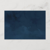 Carte D'accompagnement Ocean Wave Coastal & Beach Thème Mariage RSVP (Dos)