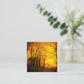 Carte D'accompagnement Octobre Afterglow John Atkinson Grimshaw (Debout devant)