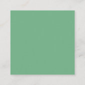 Carte D'accompagnement Oeil d'art moderne dans design bleu rouge vert (Dos)